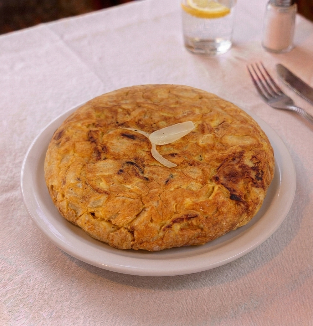 TORTILLA TAMAÑO PLATO
